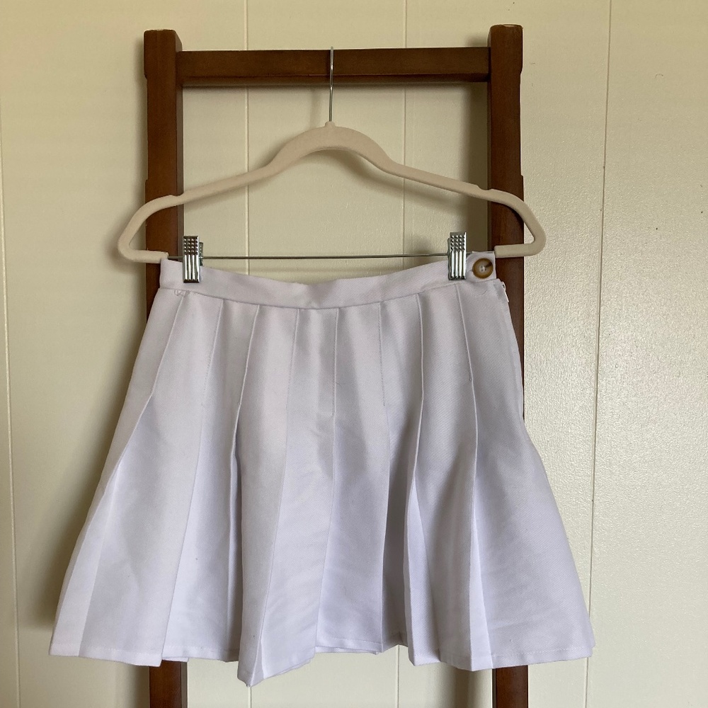 White Tennis Skirt